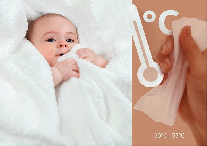 PODGRZEWACZ DO CHUSTECZEK NAWILŻANYCH NENO DLA NIEMOWLĄT PREZENT PRZENOŚNY