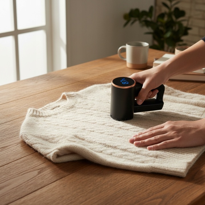 GOLARKA DO UBRAŃ AKUMULATOROWA + USB-C WSKAŹNIK BATERII 6 OSTRZY + 3