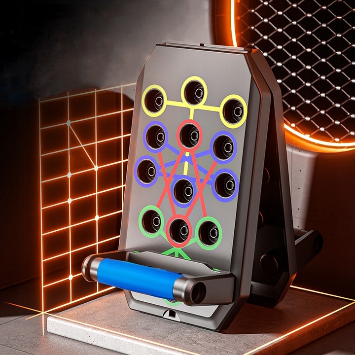 DESKA DO POMPEK PLATFORMA DO ĆWICZEŃ UCHWYTY WIELOFUNKCYJNA PUSH UP