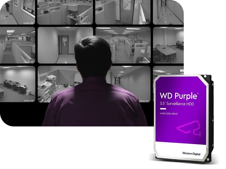 Dysk twardy Western Digital WD Purple WD43PURZ 4TB SATA 3,5"