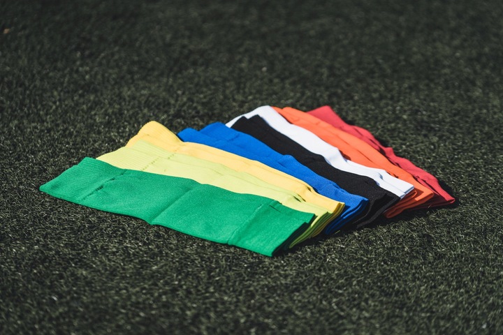 GETRY PIŁKARSKIE BEZ STOPY PROSKARY JUNIOR BIAŁE