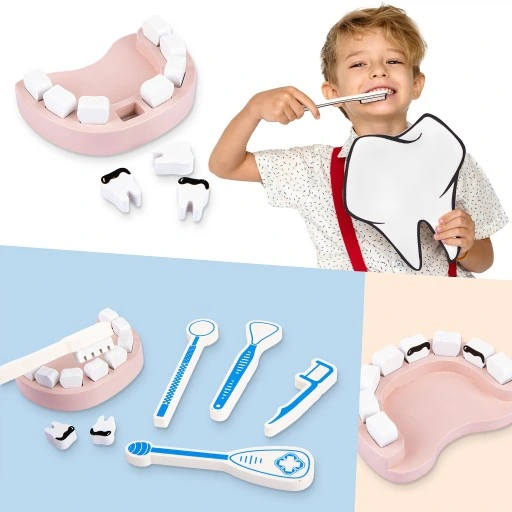 ZESTAW MAŁEGO LEKARZA DLA DZIECI DOKTOR PIELĘGNIARKA WALIZKA KINDERPLAY