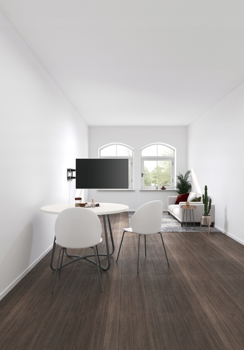 ULTRA MOCNY UCHWYT DO TV 43–80” Z MEGADŁUGIM WYSIĘGNIKIEM 101 cm