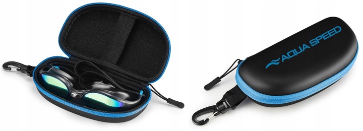 Okulary do pływania lustrzanki AQUA SPEED Vortex Mirror 07 +etui