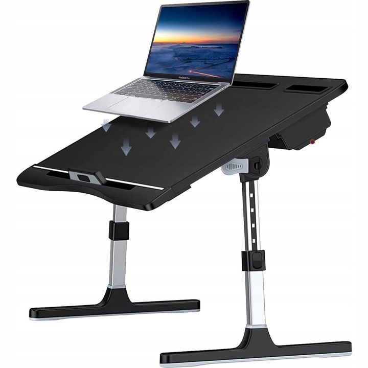 PODSTAWKA POD LAPTOPA STOLIK REGULOWANY SKŁADANY MOZOS GAME-SL2
