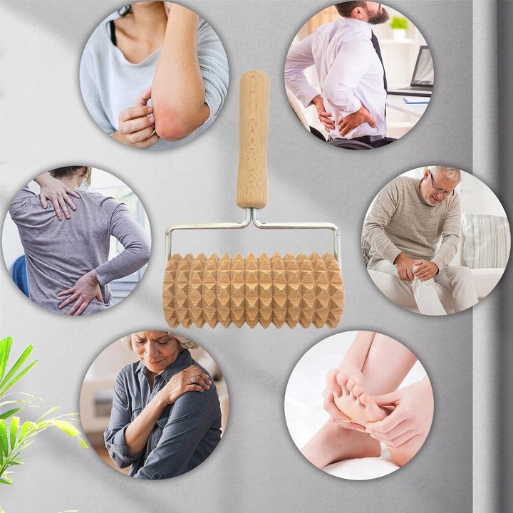 Masażer Antycellulitowy do Masażu Pleców Brzucha Pośladków Nóg Stóp Ramion