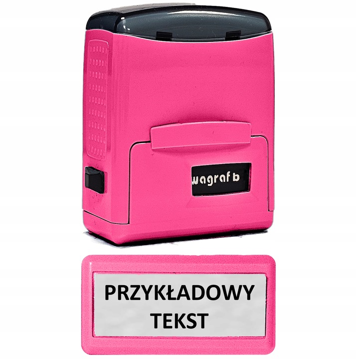 Pieczątka Wagraf B1s do 3 wersów - 12 kolorów obudowy do wyboru