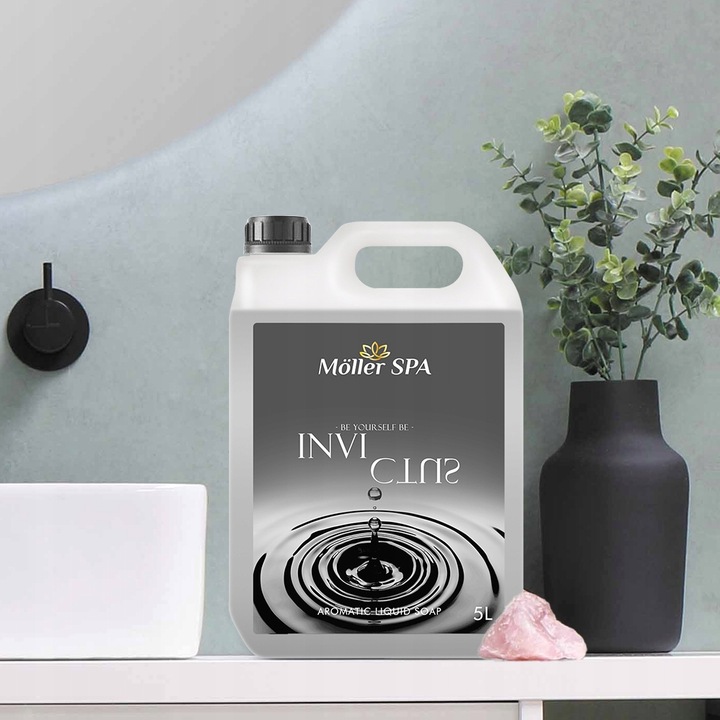 Möller SPA MYDŁO W PŁYNIE O ZAPACHU PERFUM INVICTUS MĘSKI 5L DO DOZOWNIKÓW
