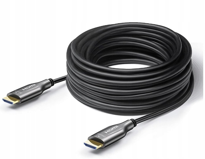 KABEL HDMI 2.1 8K 60Hz 4k AOC OPTYCZNY UHD HDR 10m