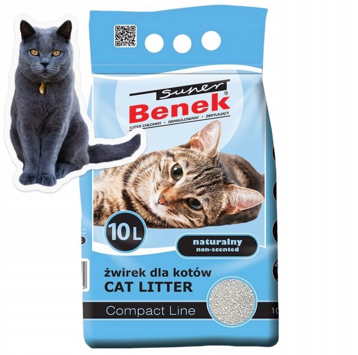 Super Benek Compact Naturalny 10L Active