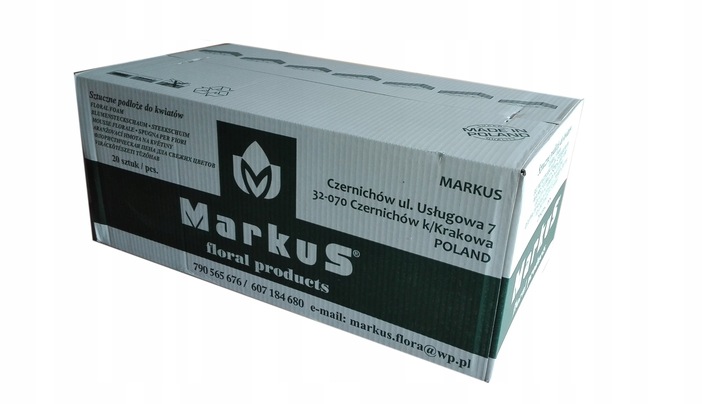 Markus gąbka florystyczna mokra - karton 20 szt.