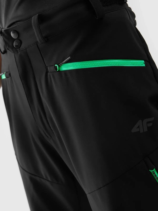 SPODNIE TREKKINGOWE MĘSKIE 4F ROBOCZE Z MEMBRANĄ ELASTYCZNE SPORT AW23M363
