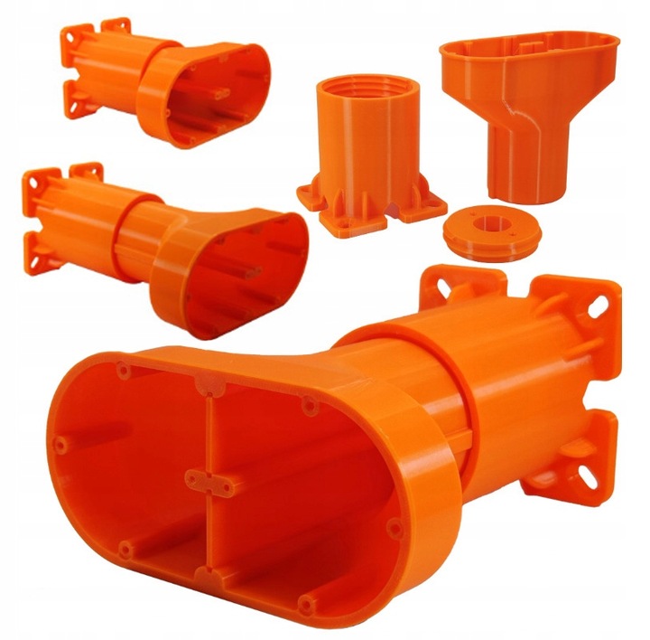 PUSZKA ELEKTRYCZNA PODWÓJNA DO ELEWACJI 150-210 MM, STEROPIAN, REGULOWANA