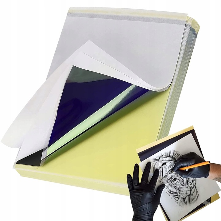 KALKA PREMIUM do odbijania tatuażu TERMICZNA -10 szt.- [SPIRIT