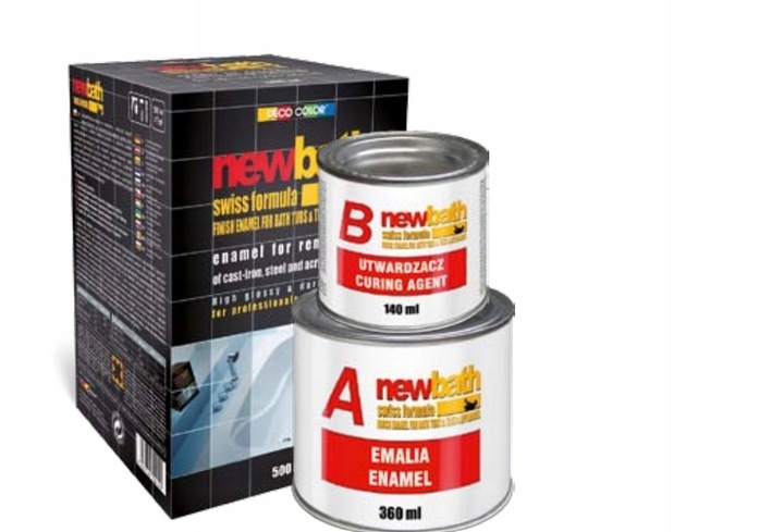 Preparat do renowacji wanien profesjonalny NEW BATH