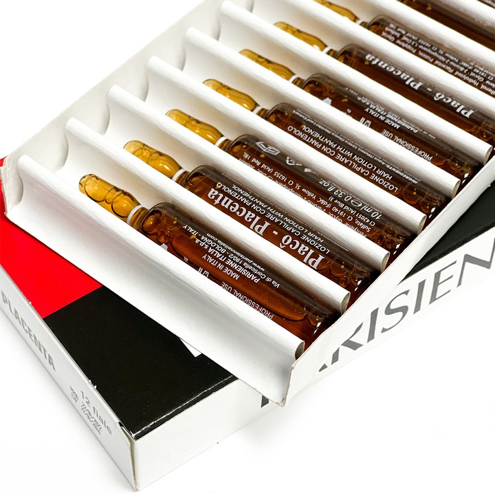 Ampułki do włosów PLACENTA PLACO na porost włosów przeciw wypadaniu 2x 12