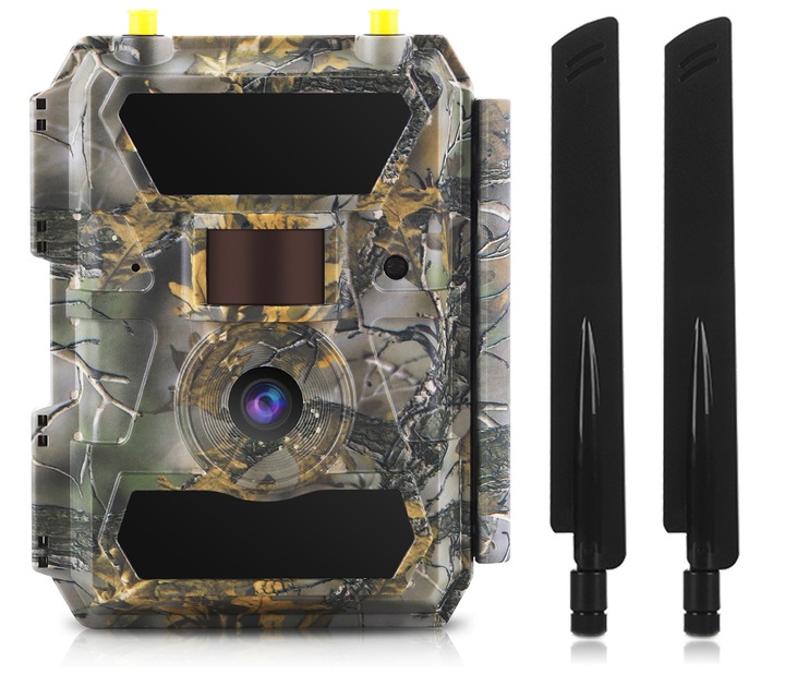 Kamera Leśna FOTOPUŁAPKA Myśliwska FHD GSM 4G LTE MMS wysyła FILMY