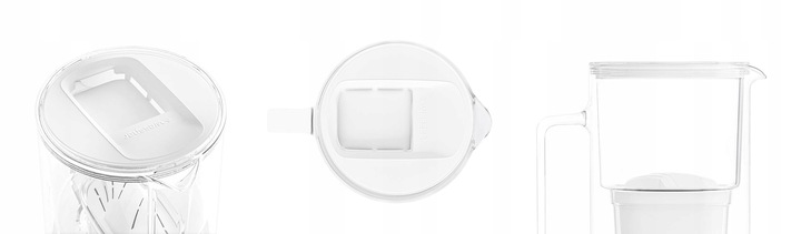 Dzbanek filtrujący szklany Wessper D2 Borosilicate 3l + 4x filtr