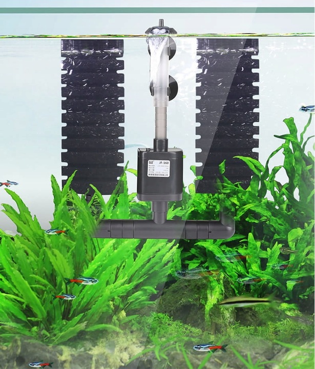 FILTR GĄBKOWY AKWARYSTYCZNY Z POMPĄ WODY AKWARIUM