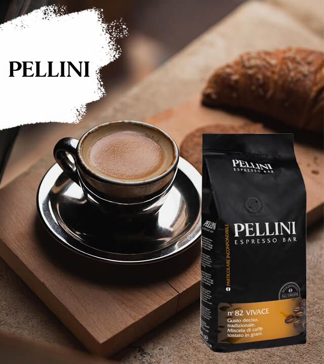 Kawa ziarnista PELLINI ESPRESSO BAR VIVACE 1kg | renomowana włoska palarnia