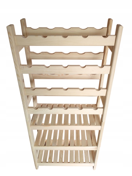 Regał sosnowy modułowy 3 półki 60x44x25 cm