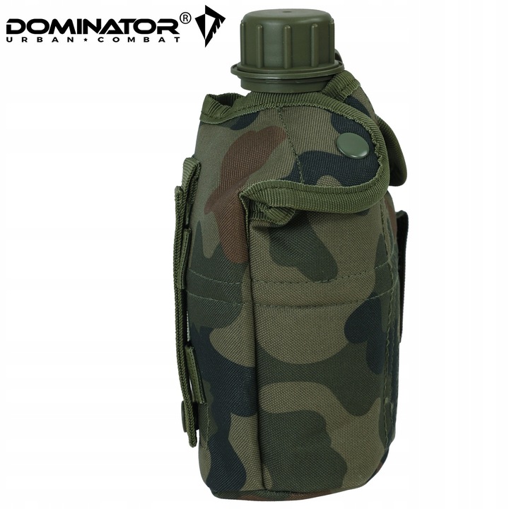 Manierka Turystyczna z Kubkiem Wojskowa 1L MENAŻKA BIDON DOMINATOR WZ.93