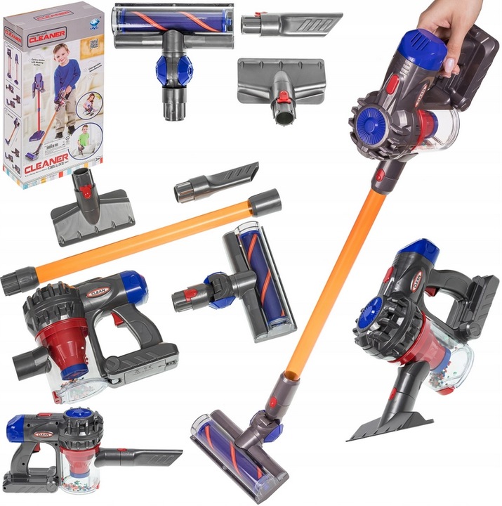 ODKURZACZ PIONOWY DLA DZIECI 3W1 FUNKCJA SSANIA DŹWIĘK AGD