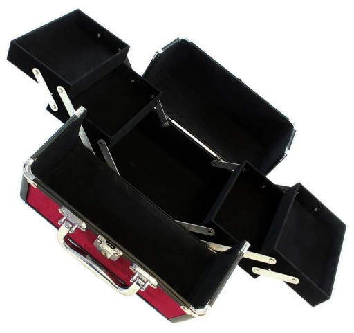 Kuferek kosmetyczny kufer na lakiery kosmetyki