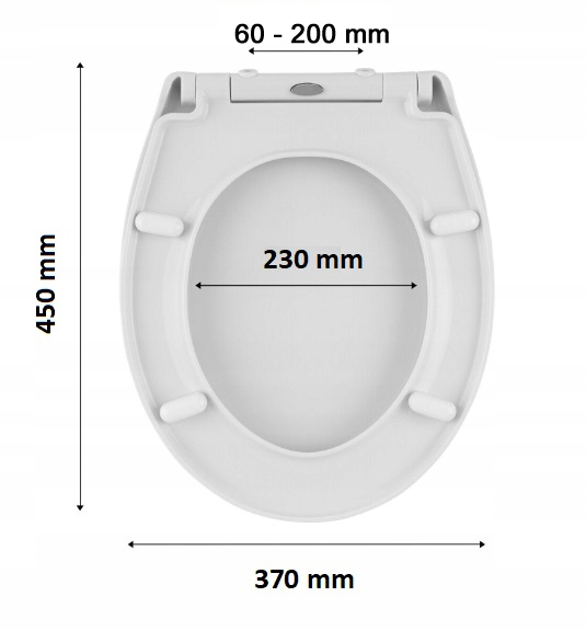 DESKA SEDESOWA WC WOLNOOPADAJĄCA NAJTWARDSZY DUROPLAST DO CERSANIT KOŁO CS