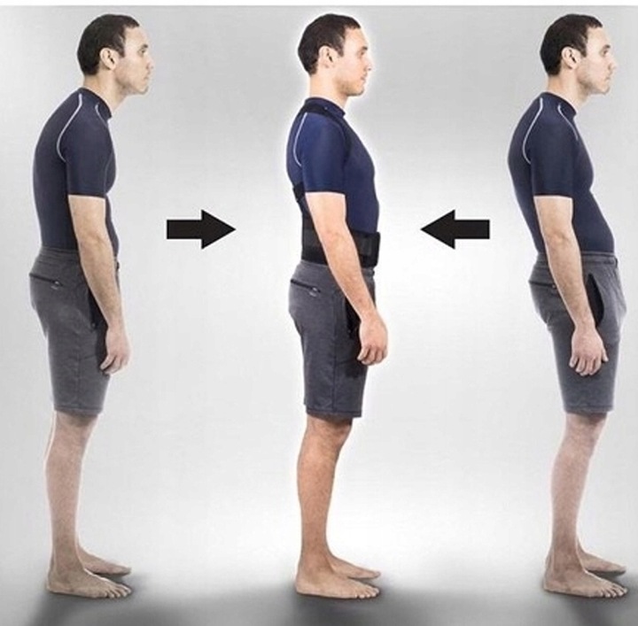 PAJĄCZEK NA PLECY KOREKTOR WAD POSTAWY KRĘGOSŁUPA ORTOPEDYCZNY MAG
