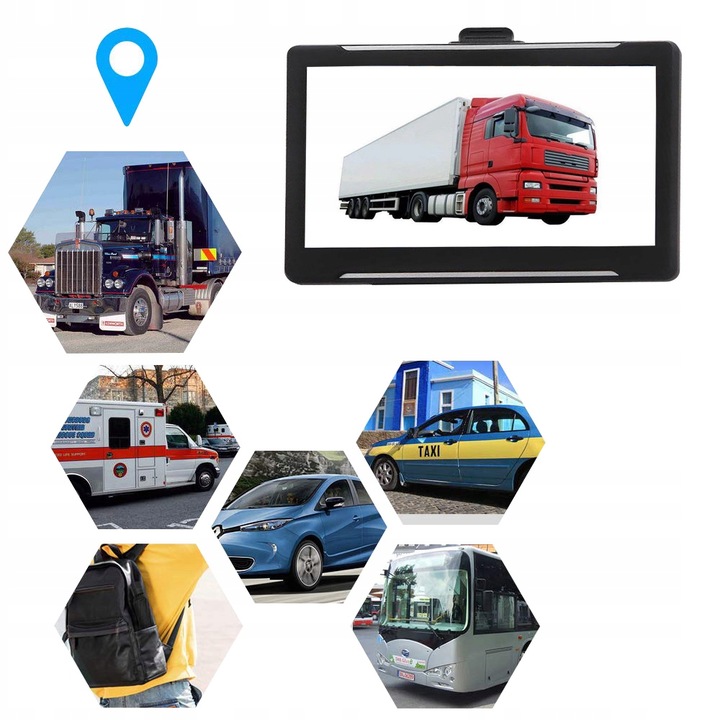 Nawigacja samochodowa GPS dla CIĘŻARÓWEK iGO Primo Truck 7 Cali Ekran