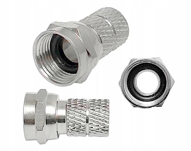 ZESTAW 20dB / Wzmacniacz Zasilacz Antenowy Wtyk F