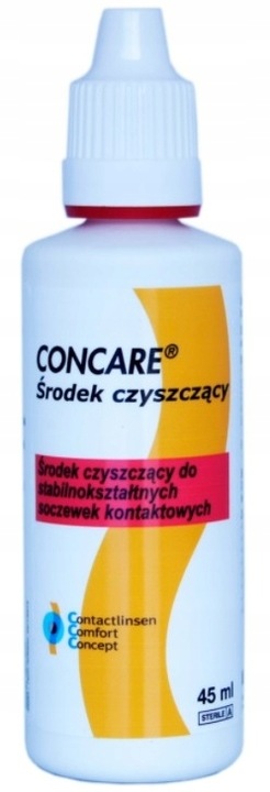 Środek czyszczący do soczewek, płyn CONCARE 45 ml