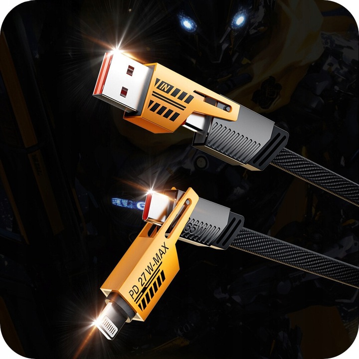 SZYBKA ŁADOWARKA SIECIOWA USB TYPE-C GaN 45W QC 3.0 PD do TELEFONU LAPTOPA