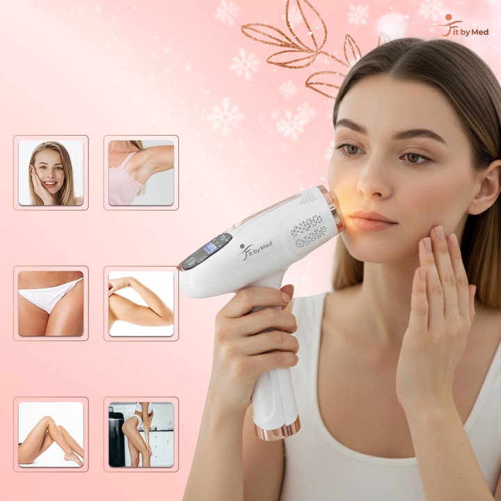 DEPILATOR LASEROWY IPL DO WŁOSÓW TWARZY CIAŁA BIKINI DEPILACJA