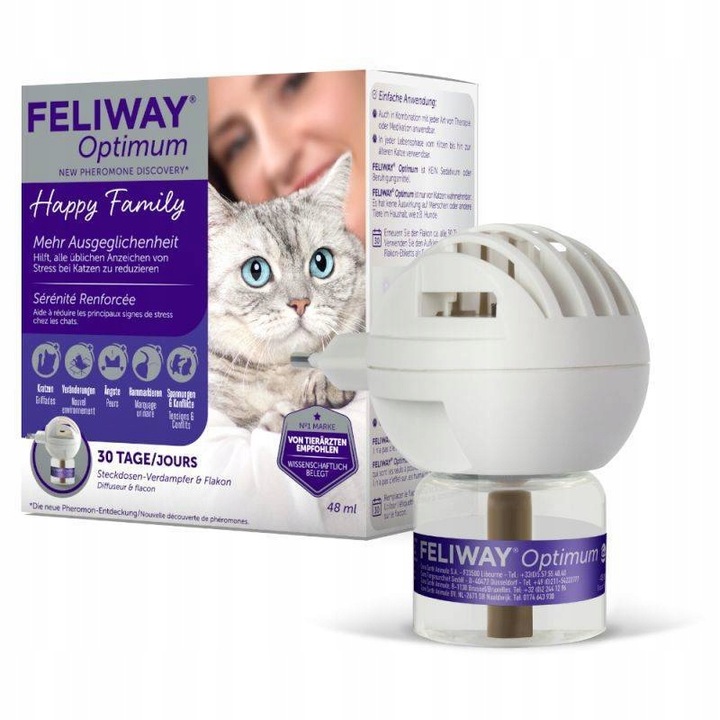 CEVA Feliway Optimum dyfuzor wkład 48ml