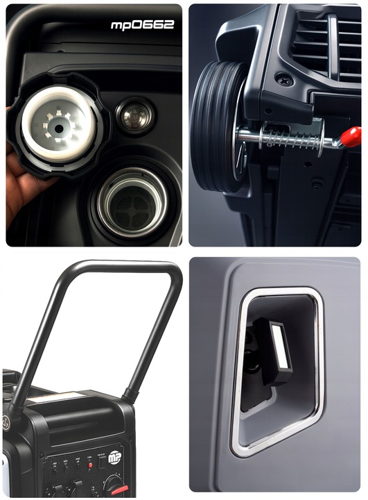 INWERTOROWY AGREGAT PRĄDOTWÓRCZY Cichy Miedziany AVR Majster 0662