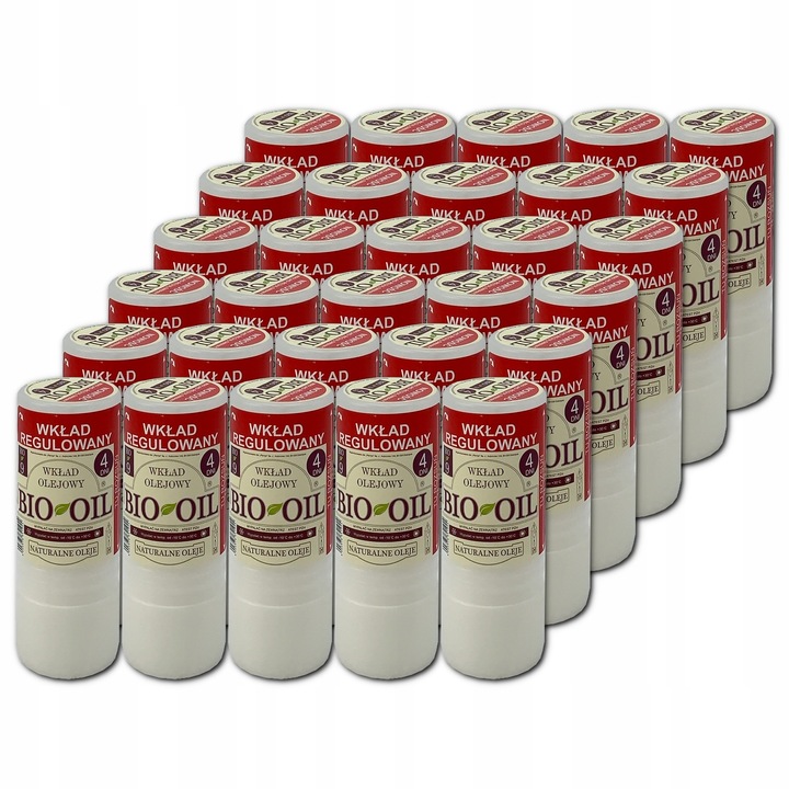 Wkłady Do Zniczy Olejowe 30Szt BIO 9 znicze 96h 4Dni