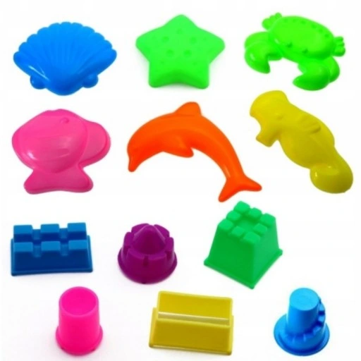 PIASEK KINETYCZNY 3kg +BASEN FOREMKI ŁOPATKA PATYCZKI PIASKOWNICA ZESTAW XL