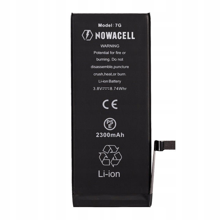 Bateria NOWACELL do telefonu iPhone 7 2300mAh