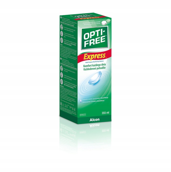 OPTI-FREE EXPRESS 2X355ML PŁYN DO SOCZEWEK KONTAKTOWYCH