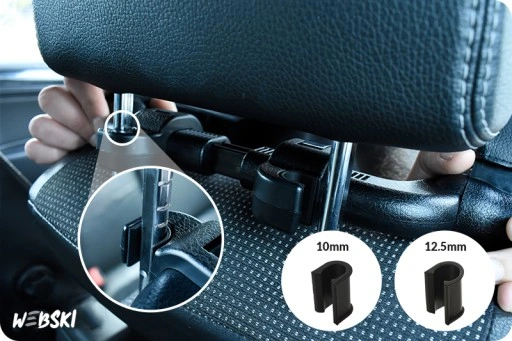 ZAGŁÓWEK PODUSZKA OPARCIE NA GŁOWE DO SAMOCHODU