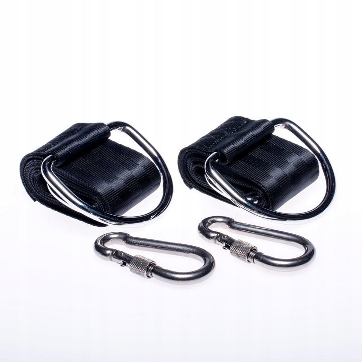 ZESTAW MOCOWANIE DO HAMAKA HUŚTAWKI UCHWYT LINKI TAŚMY PASY