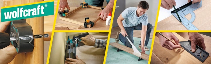 WOLFCRAFT Regulowana skrzynka uciosowa do listew przypodłogowych 100mm