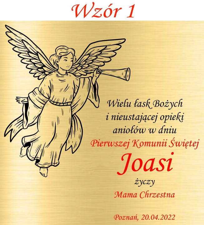 PUDEŁKO PREZENT GRAWER PAMIĄTKA PIERWSZEJ KOMUNII