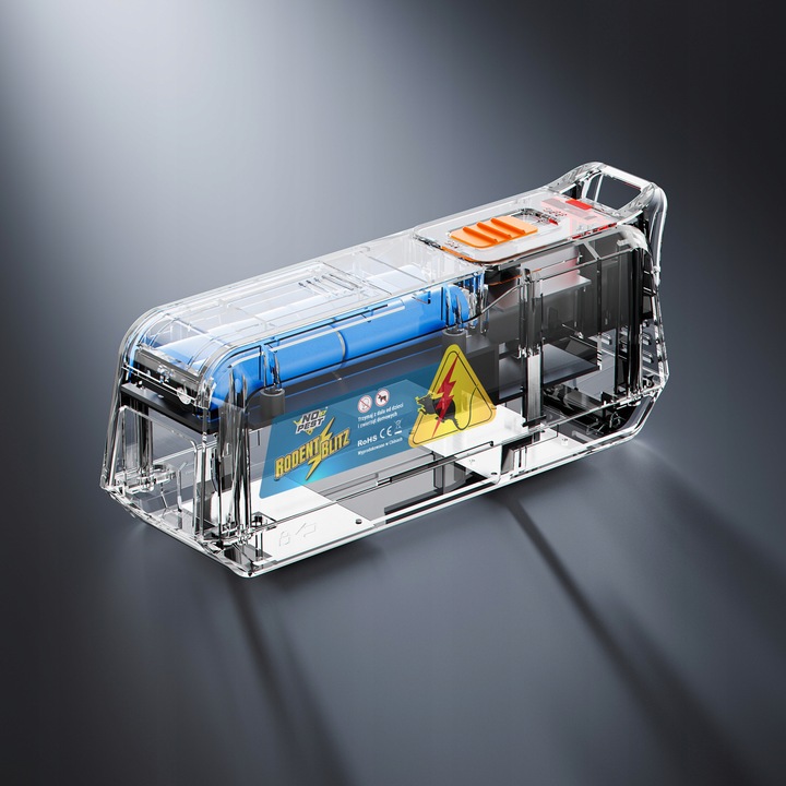 ELEKTRYCZNA PUŁAPKA NA MYSZY SZCZURY NO PEST ŁAPKA RAŻĄCA HUMANITARNA