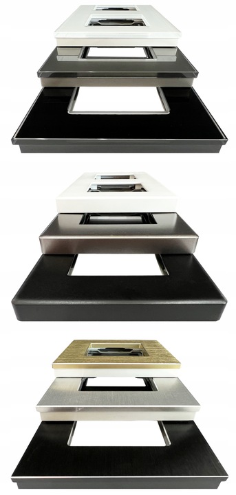 Włącznik Wyłącznik Światła Szklany Elektryczny Szkło Pojedynczy MIUUN