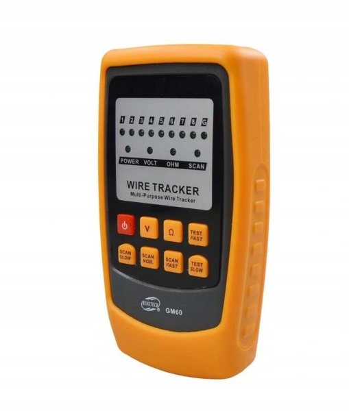 SZUKACZ PAR TESTER PRZEWODÓW DETEKTOR SIECI WIRE TRACKER RJ11 RJ45 ZESTAW