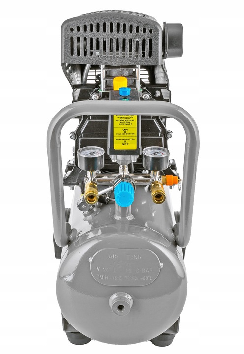 KOMPRESOR OLEJOWY SPRĘŻARKA POWIETRZA TŁOKOWA 8 BAR 24L MOCNY WYDAJNY