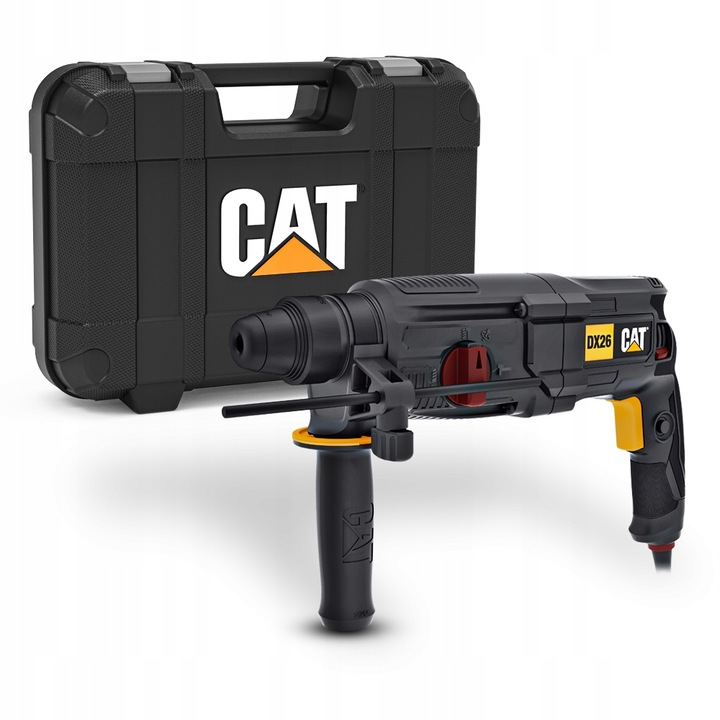 Młotowiertarka CAT DX26 SDS-Plus 800W 3J 26mm 4w1